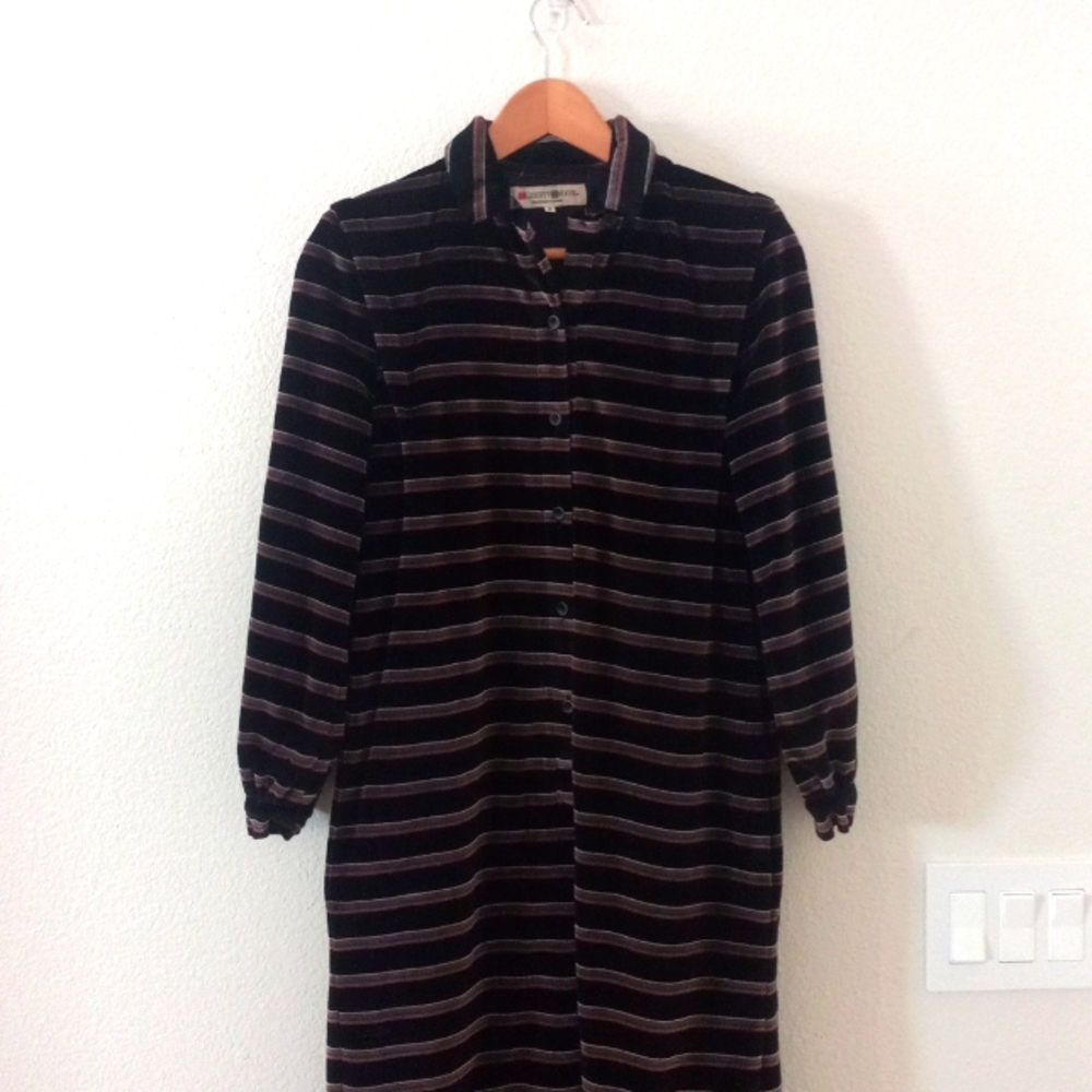 Vintage Liberty House velour dress